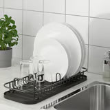 Kitchen Gadgets - Multifunctional dish rack, anthracite