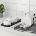 Kitchen Gadgets - Multifunctional dish rack, anthracite