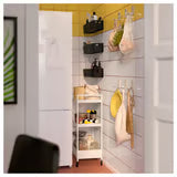 Storage Solutions - Trolley, white, 50.5x30x83 cm