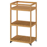 Storage Solutions - Trolley, bamboo, 42x33x76 cm